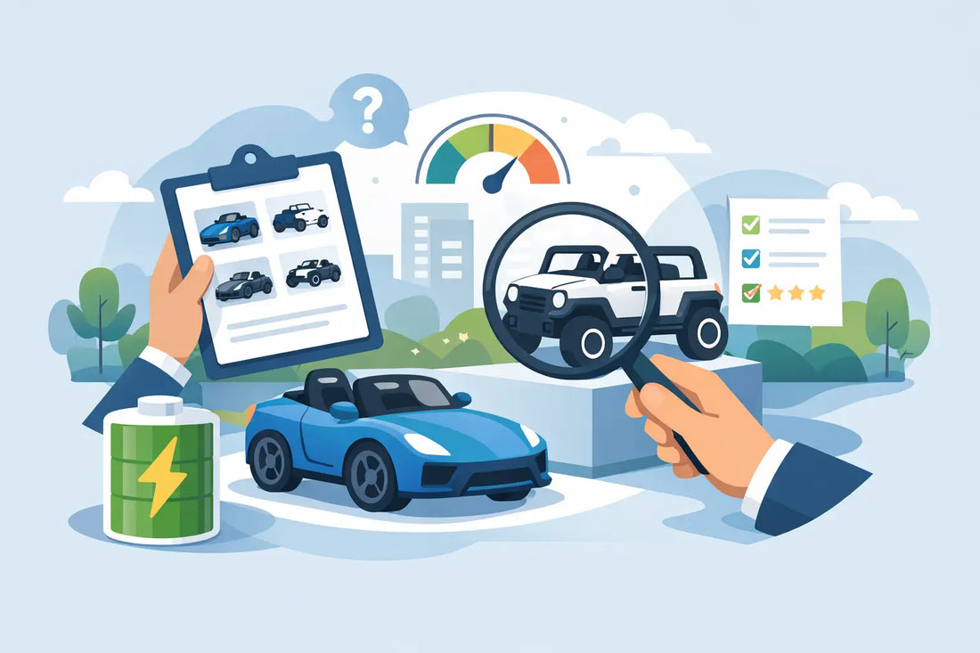 How to Choose a Battery Powered Ride On Car
