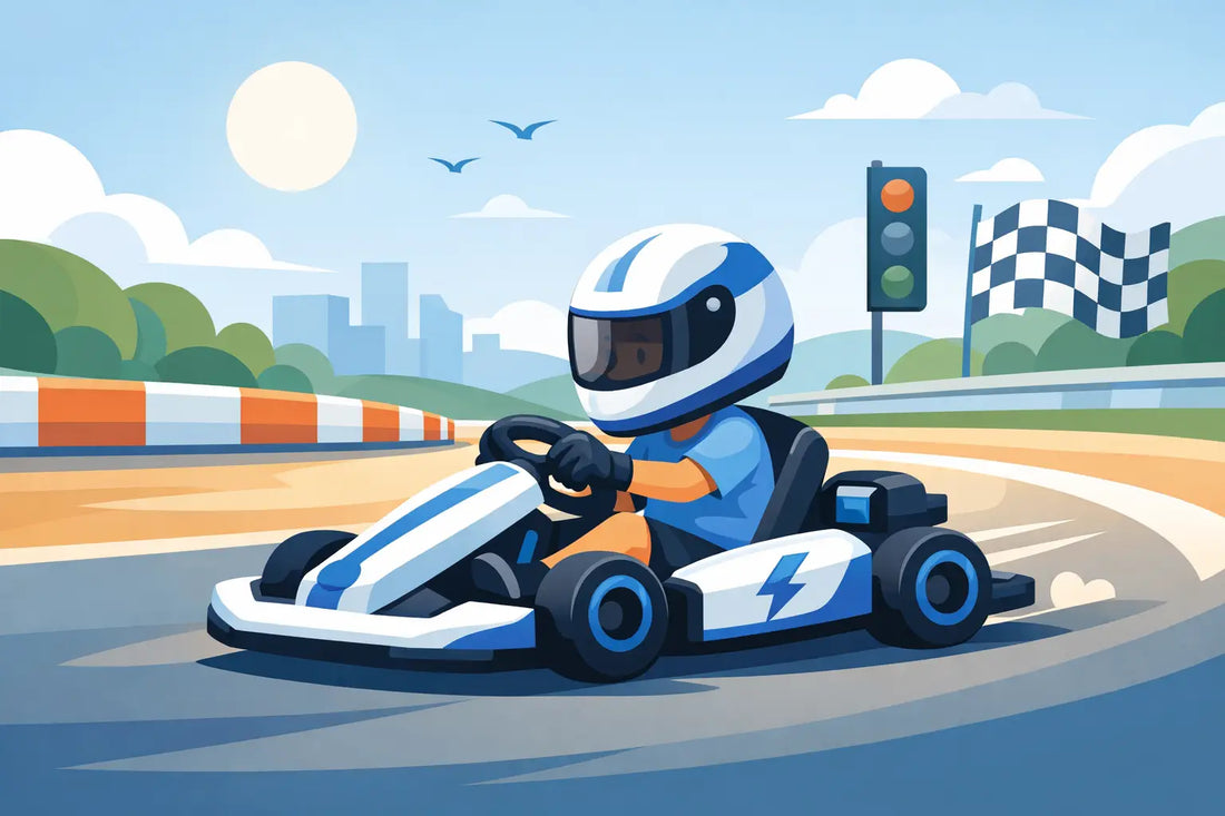 Electric Go Kart: A Fun First Ride for Kids