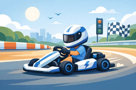 Electric Go Kart: A Fun First Ride for Kids